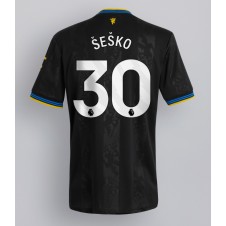 Manchester United Benjamin Sesko #30 Tredjedrakt 2025-26 Kortermet